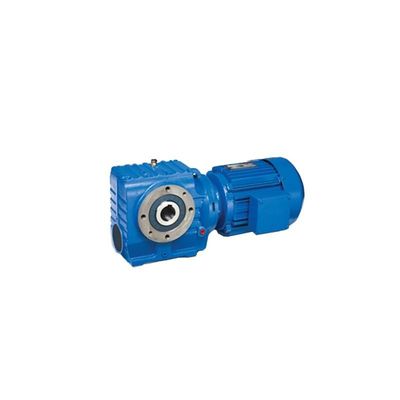 Reductor biselado del gusano del reductor 380V 50Hz del engranaje de la velocidad helicoidal del motor con el eje hueco