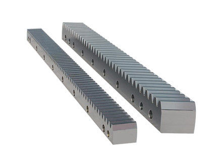Cobre de aluminio helicoidal micro del estante de engranaje Q235 del CNC SS316L