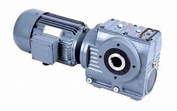 Motor helicoidal Shell de aluminio del engranaje de gusano de 0.25KW 0.37KW