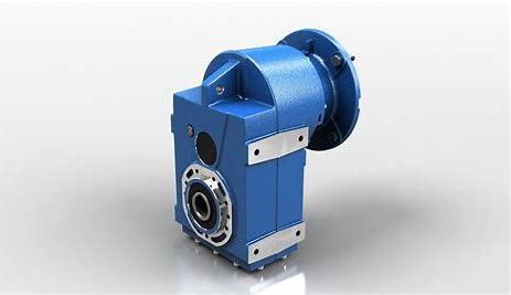 Reductor hueco 2.2KW 7.5KW del engranaje axial de la serie de K con salida del reborde